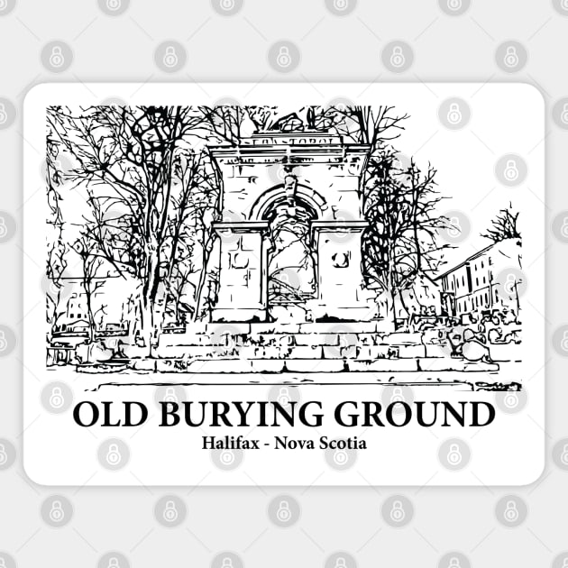 Old Burying Ground - Halifax NS Magnet by Lakeric